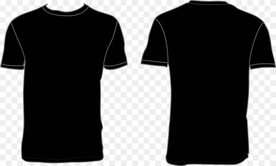 Black Shirt Template Clipart Download Vector Kaos Polos Biru Dongker, Clothing, T-shirt Free Transparent Png