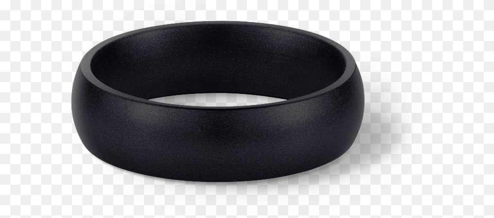 Black Silicone Wedding Ring Bangle, Accessories, Jewelry, Disk Png Image