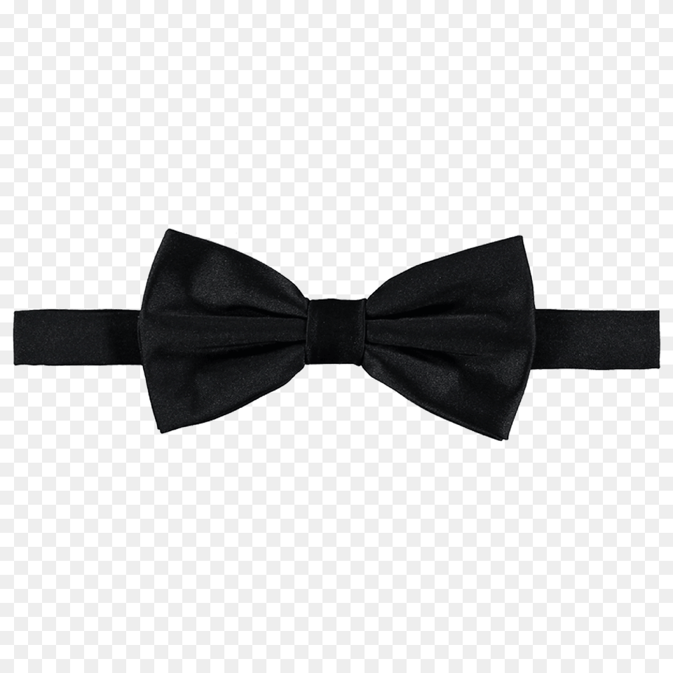 Black Silk Bow Tie Pre Tied Yardsmen, Accessories, Formal Wear, Bow Tie Png Image