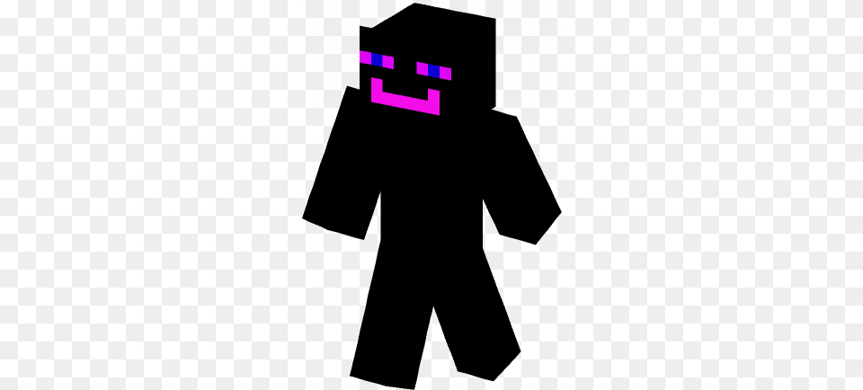 Black Skin Minecraft, Purple Png