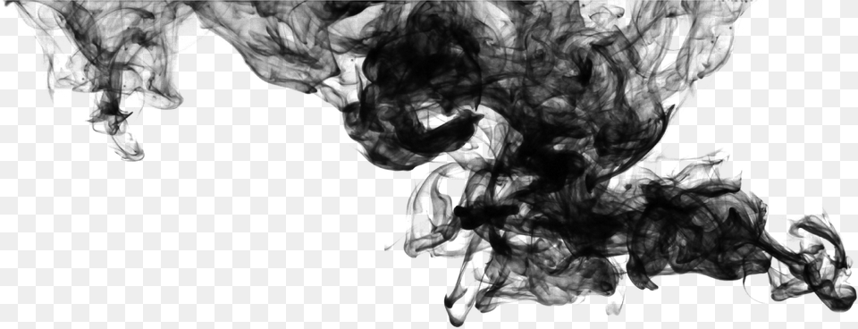 Black Smoke, Gray Png Image