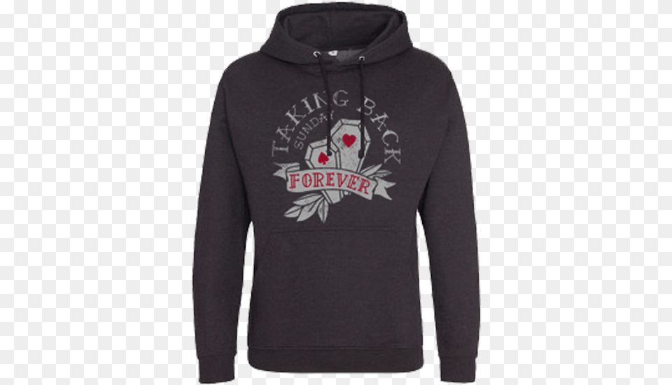 Black Smoke Heart Forever Hoodie Blend, Clothing, Knitwear, Sweater, Sweatshirt Free Png Download