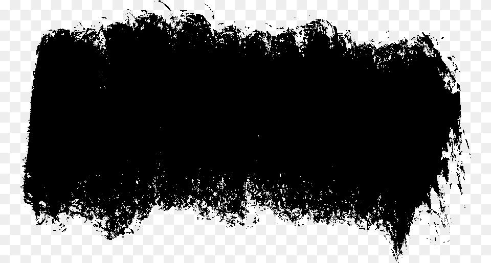 Black Smudge, Silhouette, Text Png Image