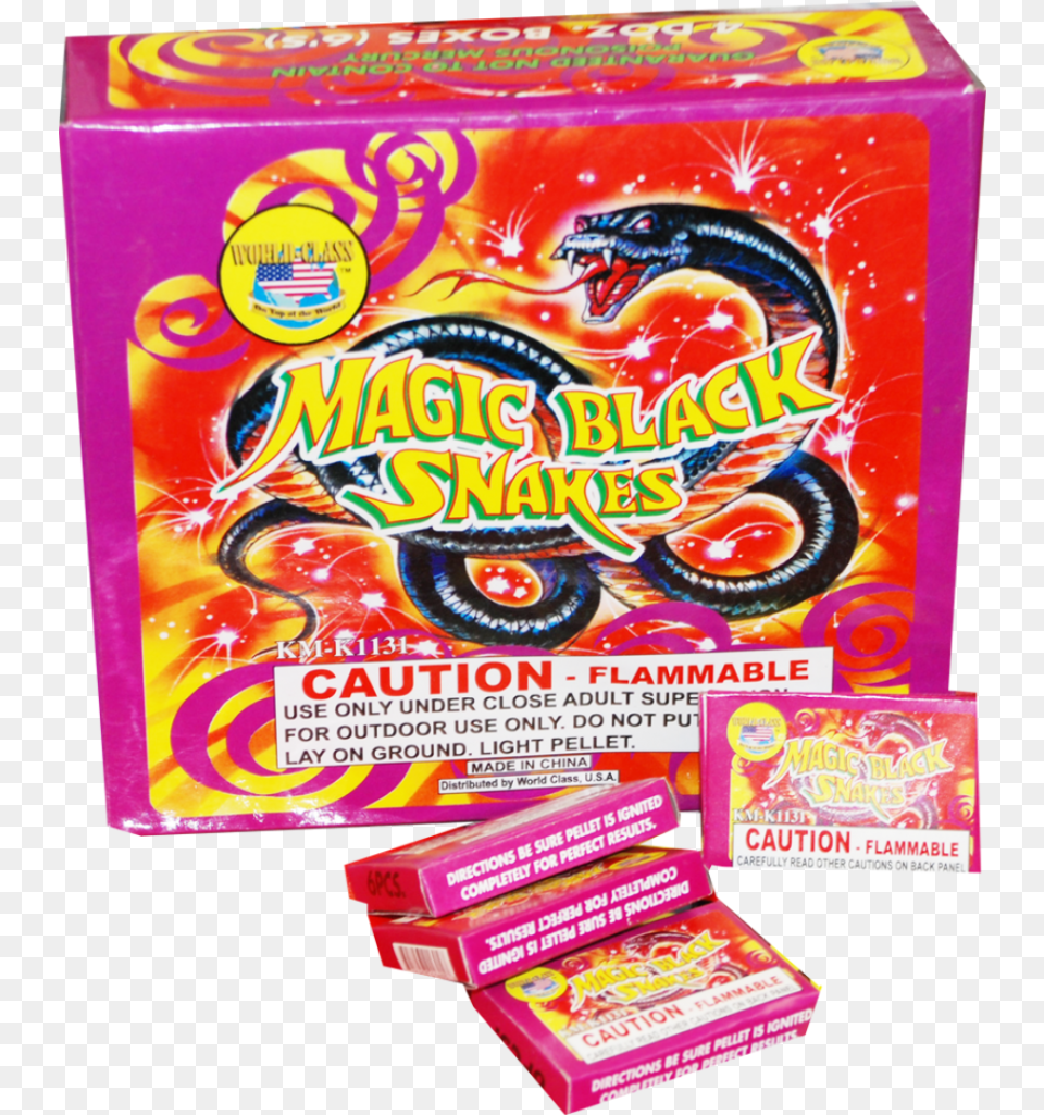 Black Snake Wholesale Fireworks Playset, Gum, Food, Sweets, Machine Free Png
