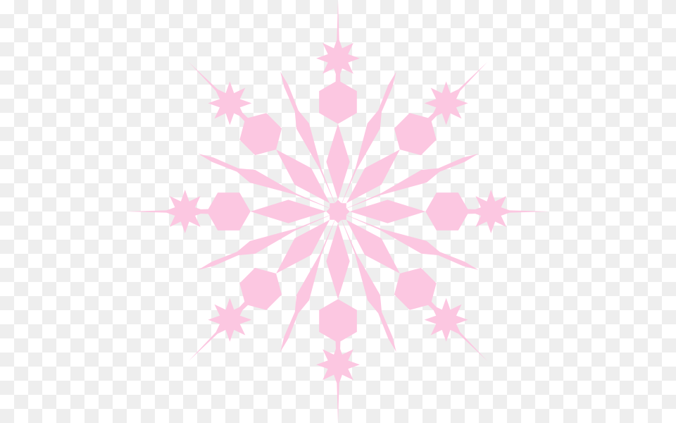 Black Snowflake Background, Art, Floral Design, Graphics, Pattern Free Png Download