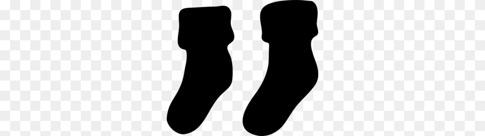 Black Socks Clip Art, Gray Free Png Download