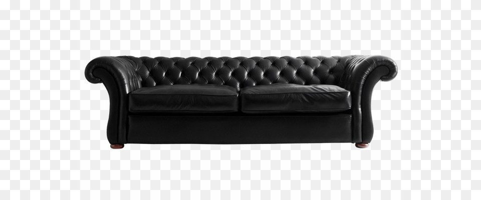 Black Sofa Photos Sofa, Couch, Furniture, Chair Png Image
