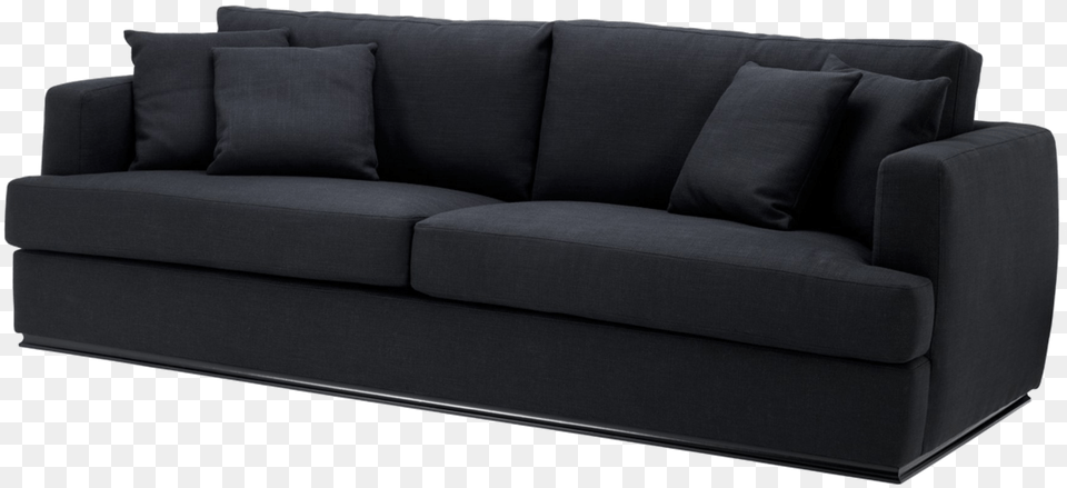 Black Sofas, Couch, Cushion, Furniture, Home Decor Free Transparent Png