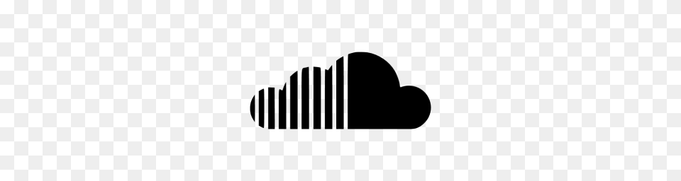 Black Soundcloud Icon, Gray Free Png