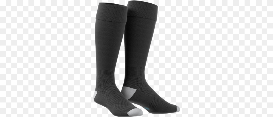 Black Sox Adidas Referee 16 Sock Black, Clothing, Hosiery, Footwear, Shoe Free Transparent Png