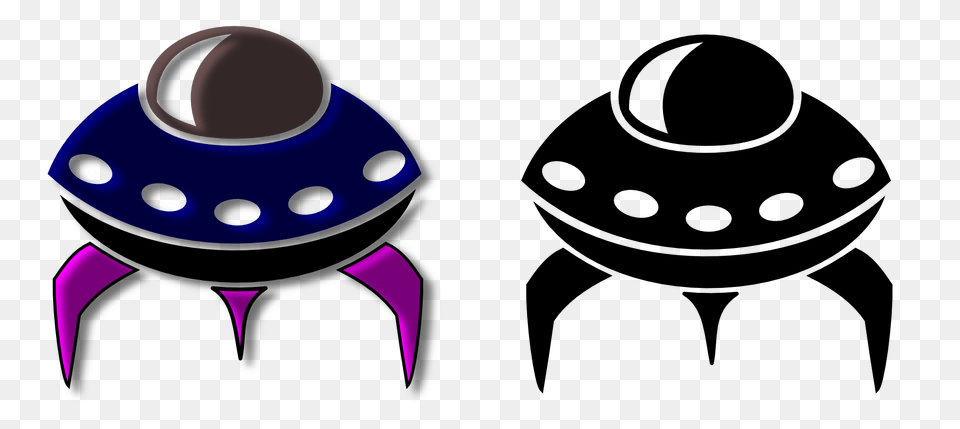 Black Spaceship Cliparts, Purple Free Png