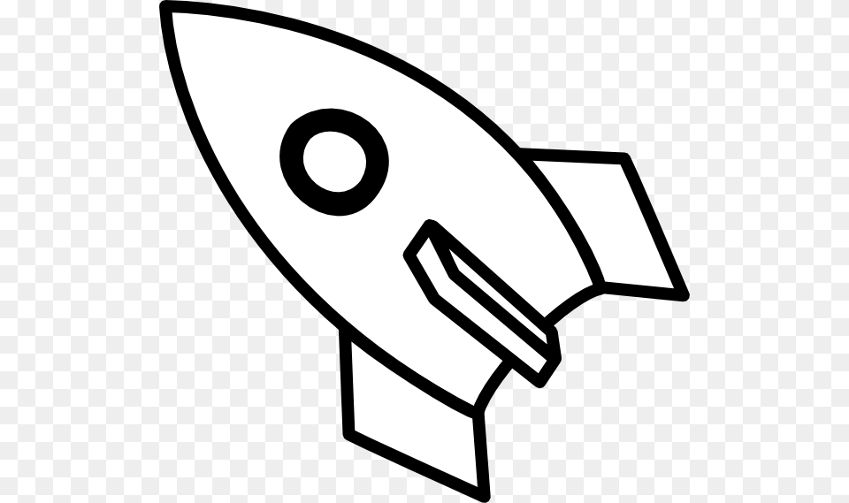 Black Spaceship Cliparts Rocket Black And White, Aircraft, Transportation, Vehicle, Airship Png Image