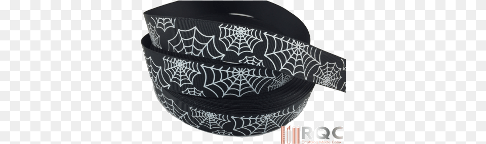 Black Spider Web Grosgrain Ribbons 78 Belt, Accessories Free Png