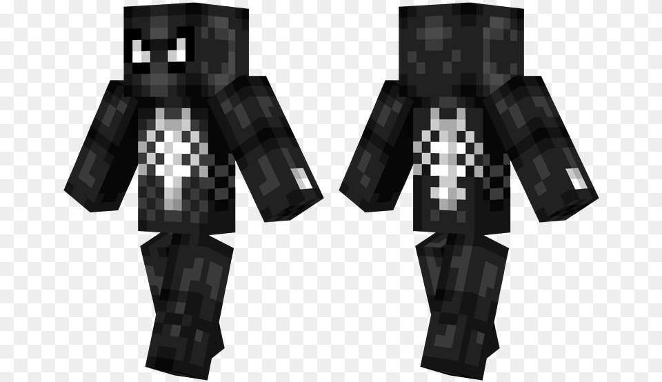 Black Spiderman Minecraft Satan Skin, Person Free Png Download