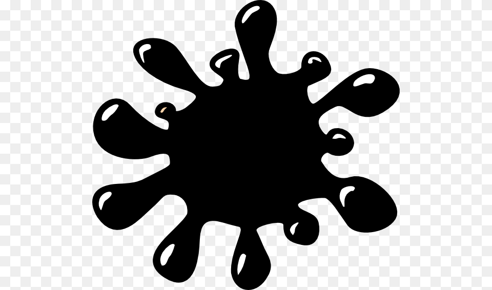 Black Splat Clip Art, Silhouette, Stencil, Animal, Canine Free Transparent Png