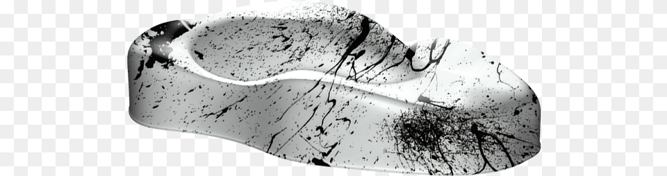 Black Splatter 801ecc Monochrome, Mineral, Tub Free Transparent Png