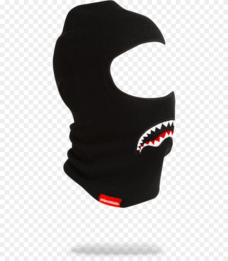Black Sprayground Ski Mask, Clothing, Hat, Glove, Baby Free Transparent Png