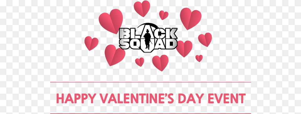 Black Squad, Heart, Person, Flower, Petal Free Png