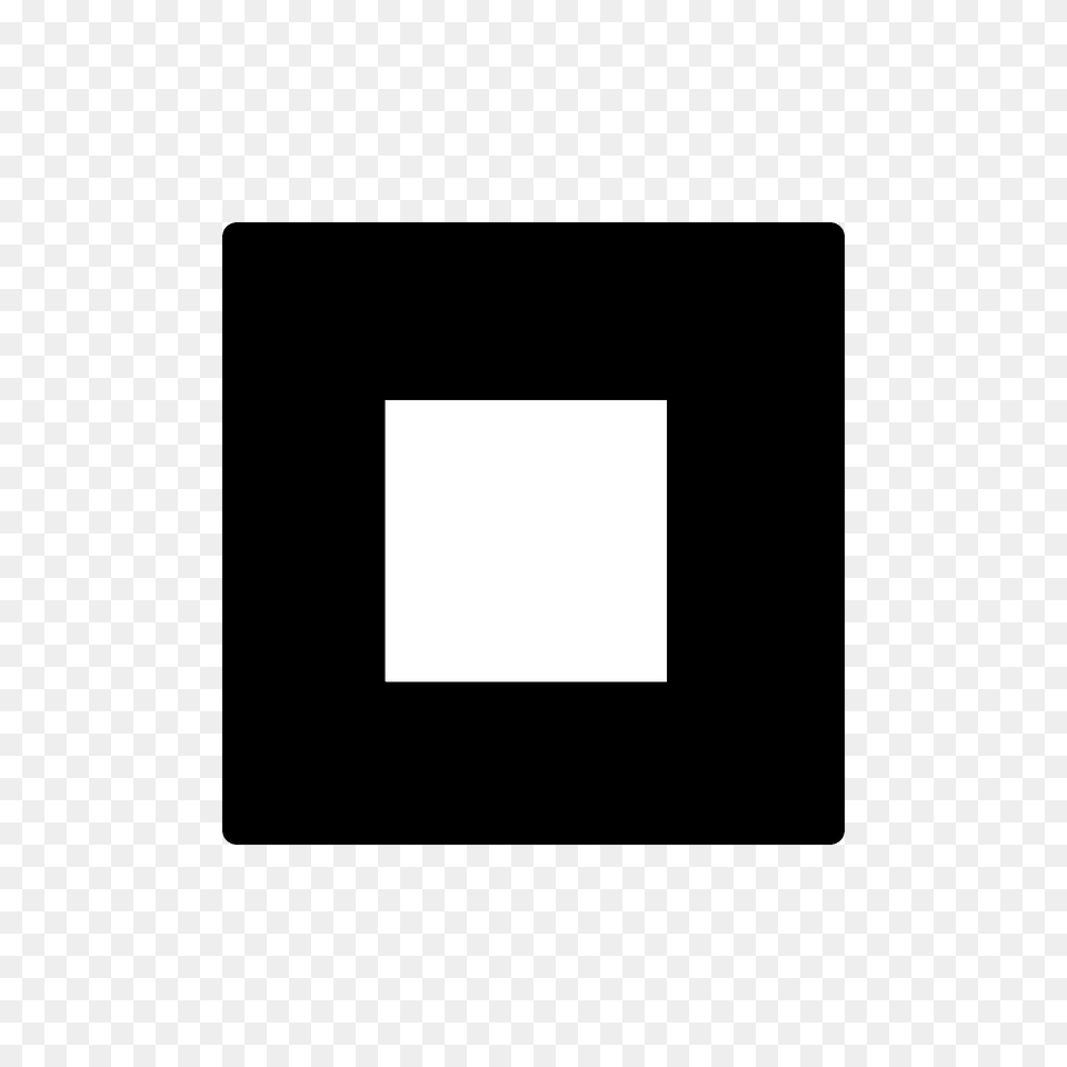 Black Square Button Emoji Clipart, Electronics, Screen, Computer Hardware, Hardware Free Transparent Png