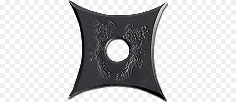 Black Stainless Steel Throwing Stardata Rimg Cushion, Home Decor, Pillow Free Png Download