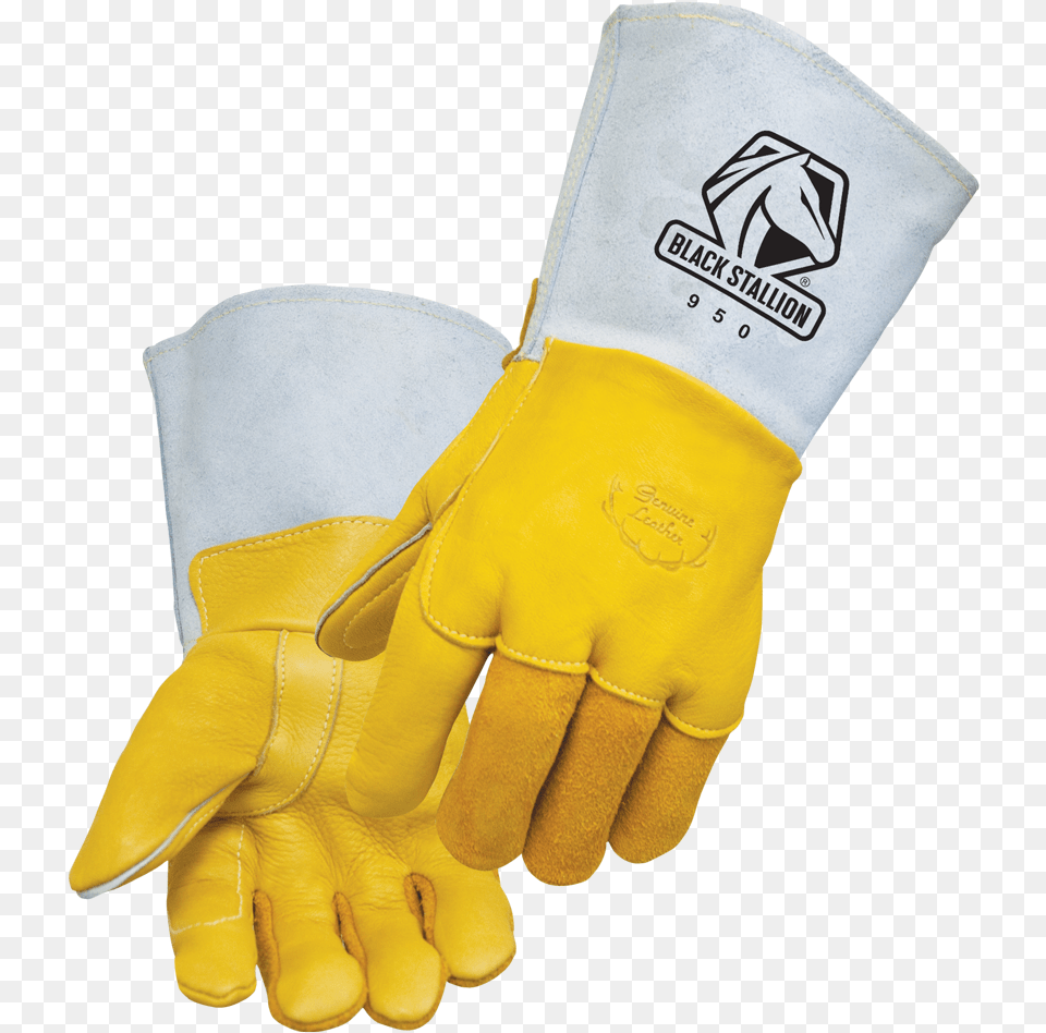 Black Stallion 950 Welding Gloves, Clothing, Glove, Baseball, Baseball Glove Png