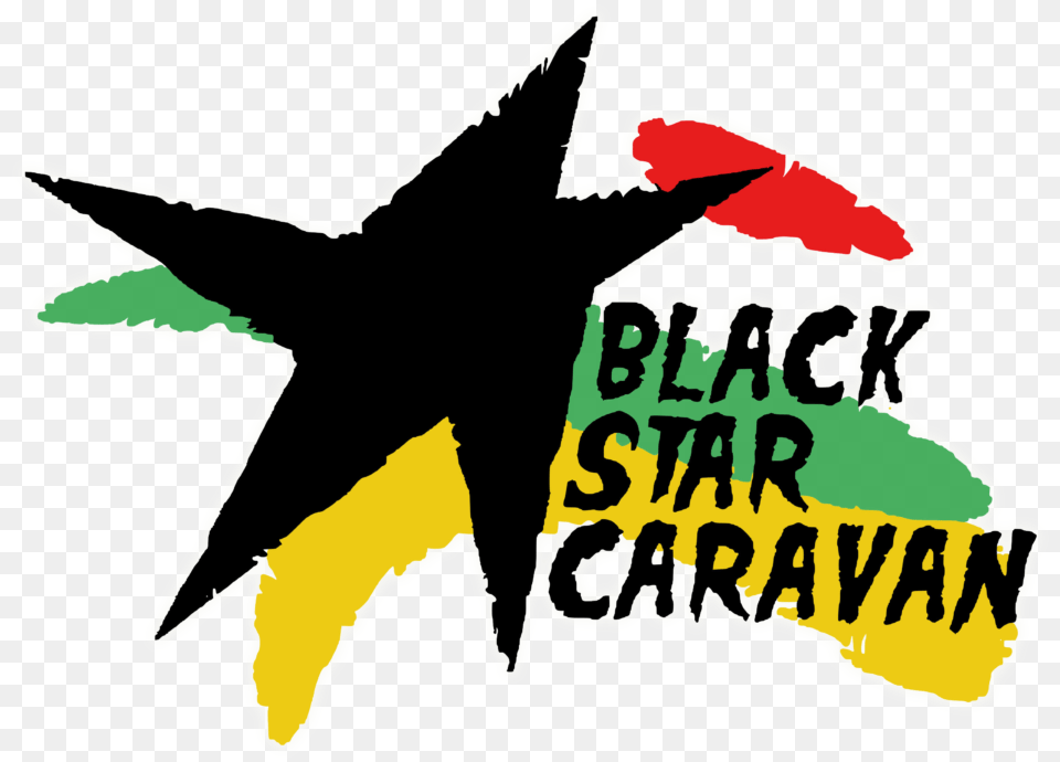 Black Star Caravan U2013 Proton Art Blog Canu0027t Stop Wonu0027t Stop Illustration, Person, Symbol Free Png Download