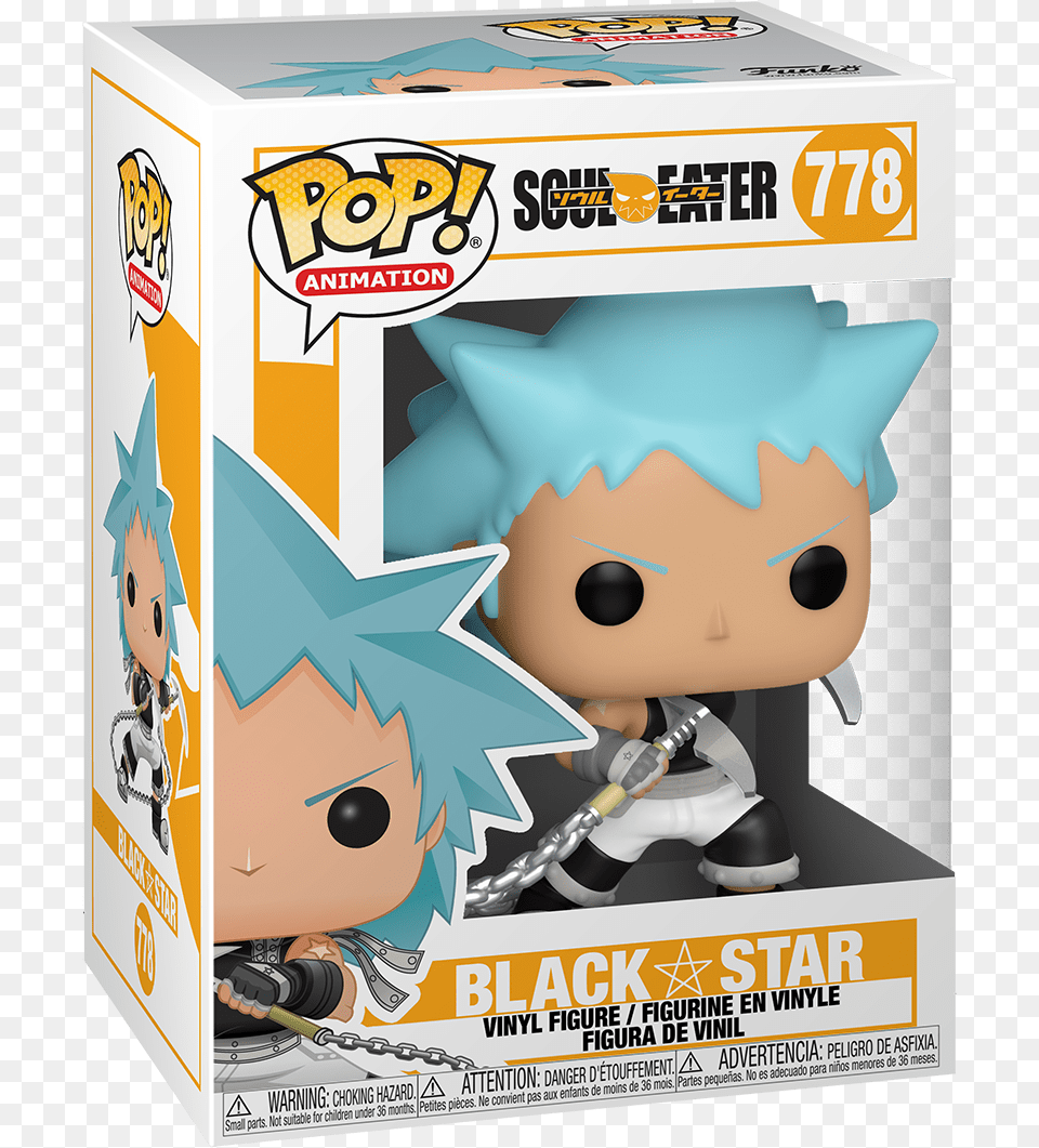 Black Star Catalog Funko Everyone Is A Fan Of Something Black Star Soul Eater Funko Pop, Person, Head, Face, Baby Free Png