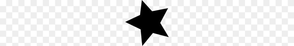 Black Star Clip Art Solid Black Star, Gray Free Transparent Png