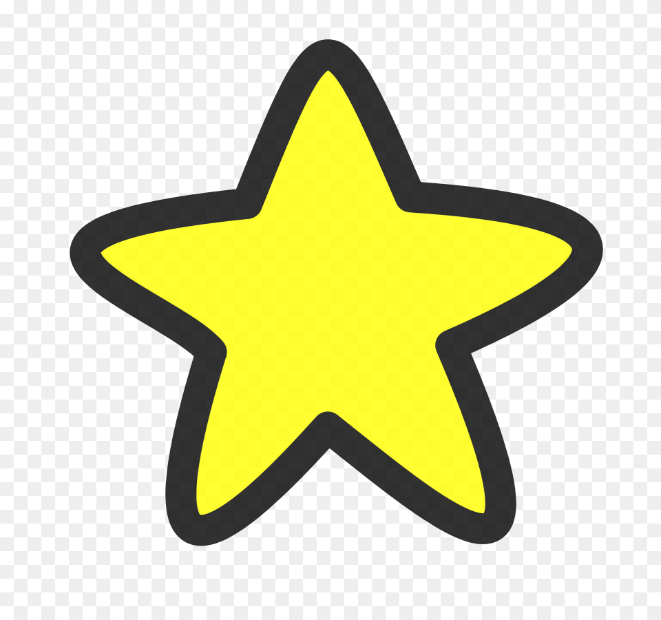 Black Star Clipart, Star Symbol, Symbol, Animal, Fish Free Png