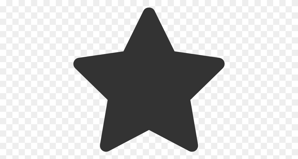 Black Star Icon, Star Symbol, Symbol, Animal, Fish Png Image