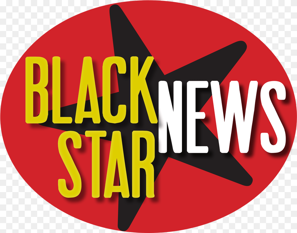Black Star News Button Graphic Design Free Png Download