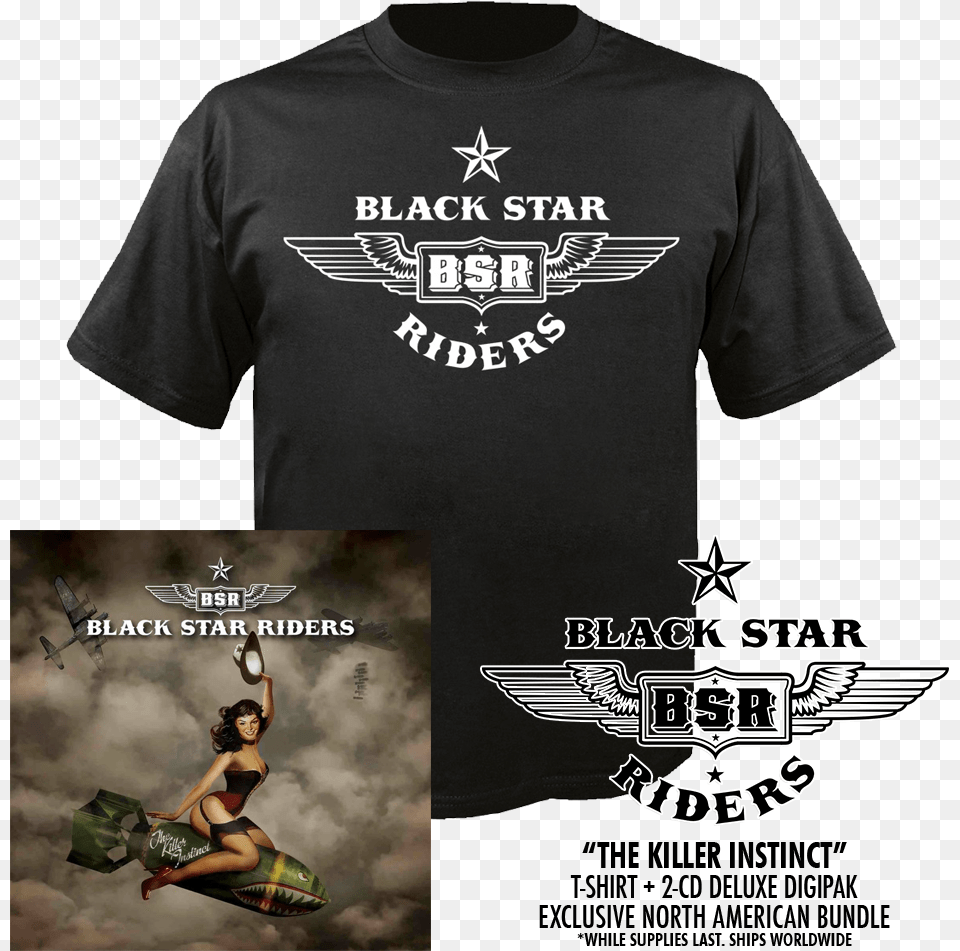 Black Star Riders Black Star Riders The Killer Instinct Vinyl, Adult, Clothing, Female, Person Free Png Download
