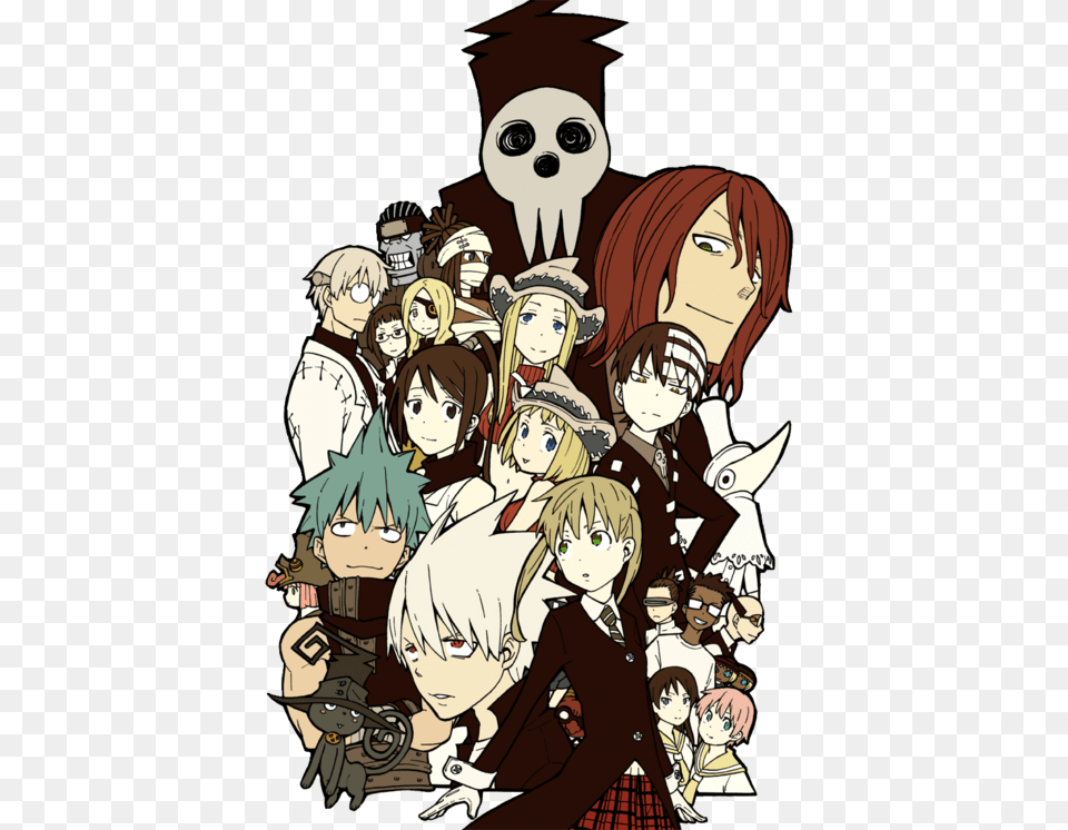 Black Star Soul Eater, Book, Comics, Publication, Person Free Transparent Png