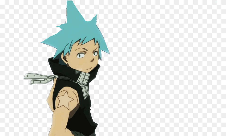 Black Star Soul Eater, Baby, Person, Anime, Face Free Png