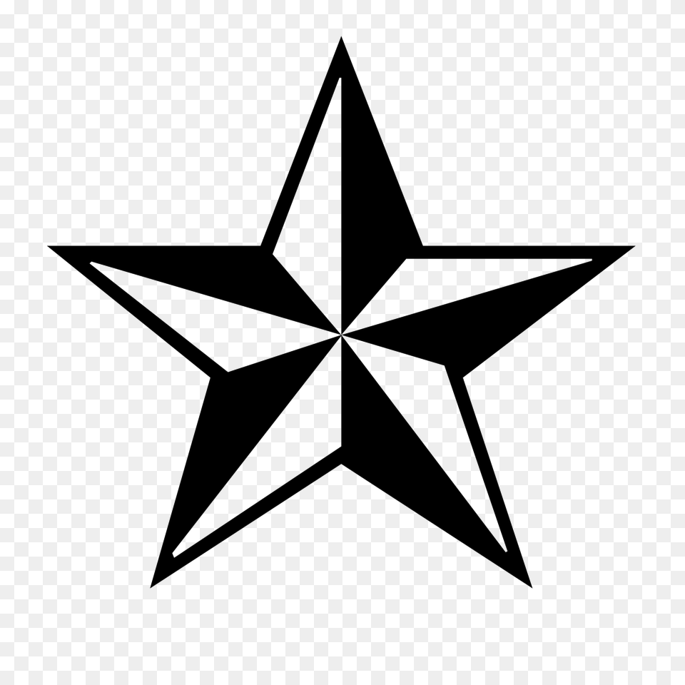 Black Star Vector Download, Star Symbol, Symbol, Animal, Fish Free Png