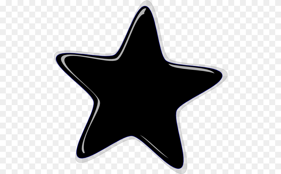 Black Stars Picture Star Clipart Black, Star Symbol, Symbol, Bow, Weapon Free Png Download