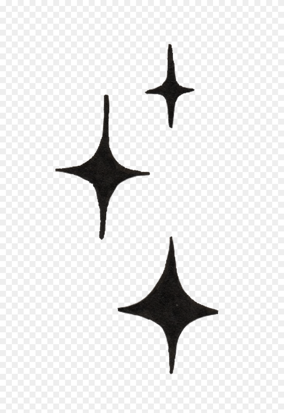 Black Stars Transparent Decorative Download Vector, Symbol, Cross, Logo Free Png