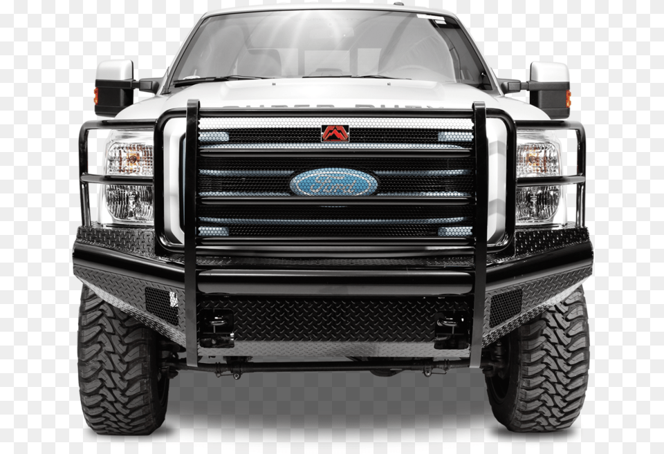 Black Steel Front Replacement 2012 F250 Fab Four Front Ranch Bumper, Transportation, Vehicle, Machine, Wheel Free Transparent Png