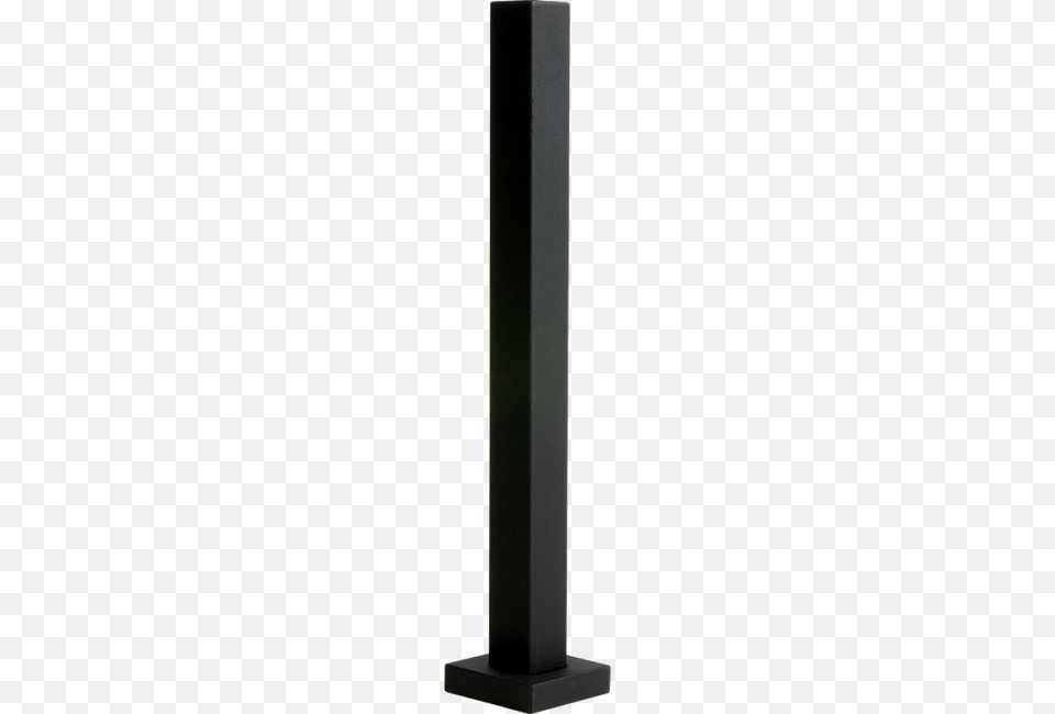 Black Steel Tower Pedestal, Sword, Weapon, Architecture, Pillar Png Image