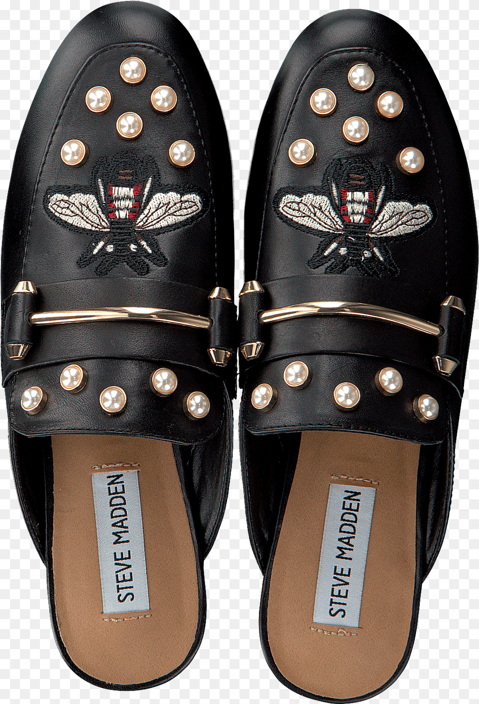 Black Steve Madden Loafers Kera B Mule Mocassin Steve Madden, Clothing, Footwear, Sandal, Shoe Free Png Download