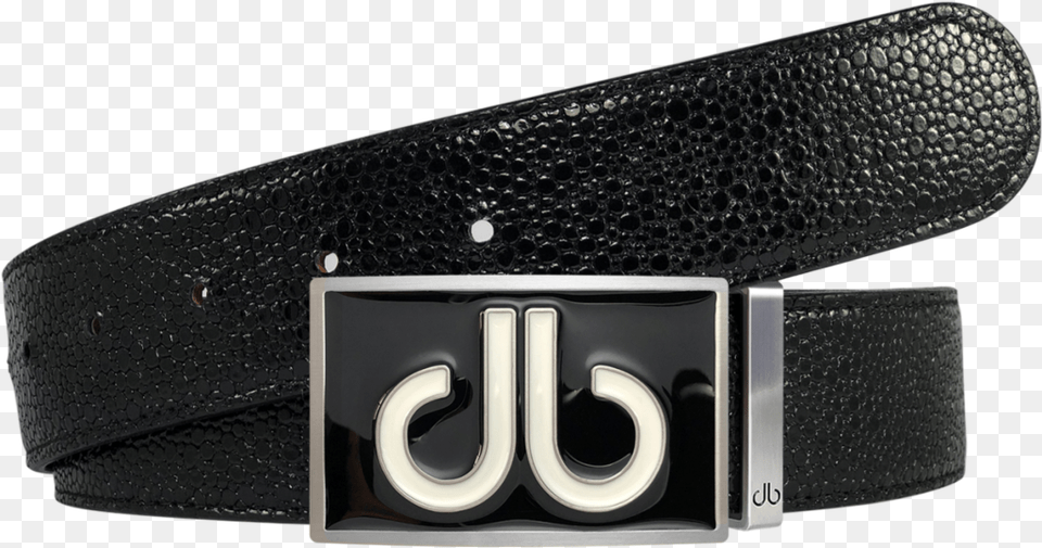 Black Stingray Texture Leather Belt Belt, Accessories, Buckle Png