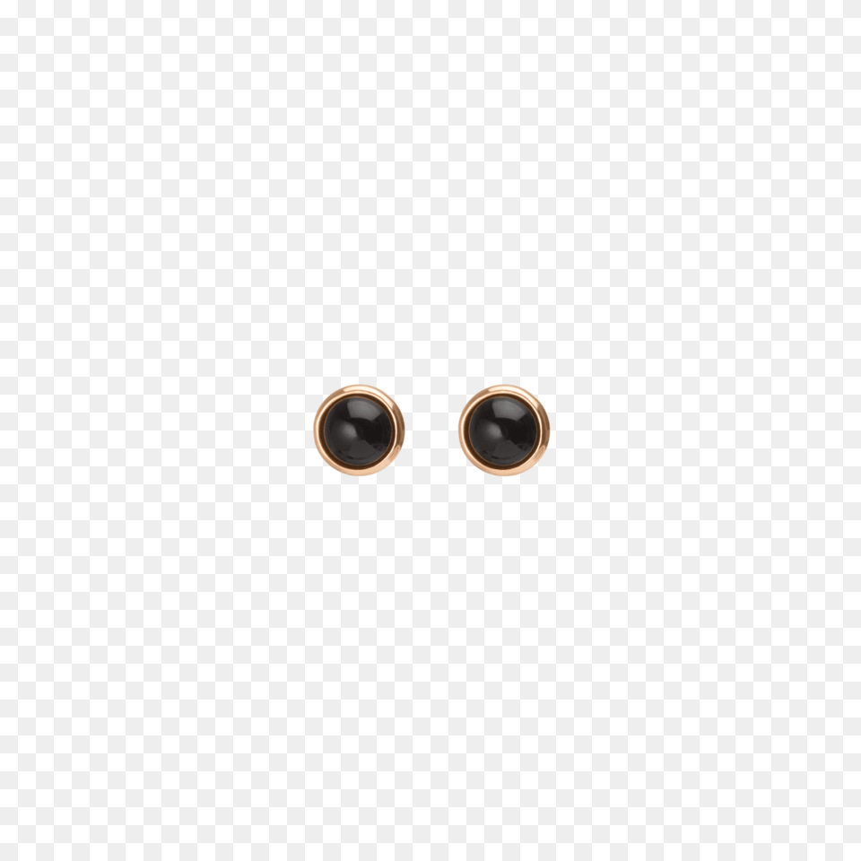 Black Stone Circle Earring Aurate New York, Accessories, Jewelry, Gemstone Png Image