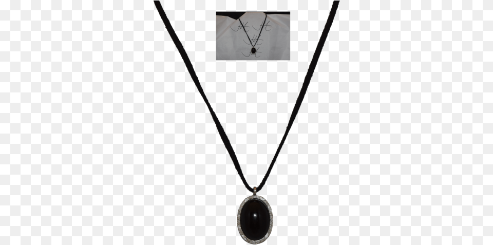 Black Stone Necklace Stock Necklace, Accessories, Jewelry, Pendant, Locket Png Image