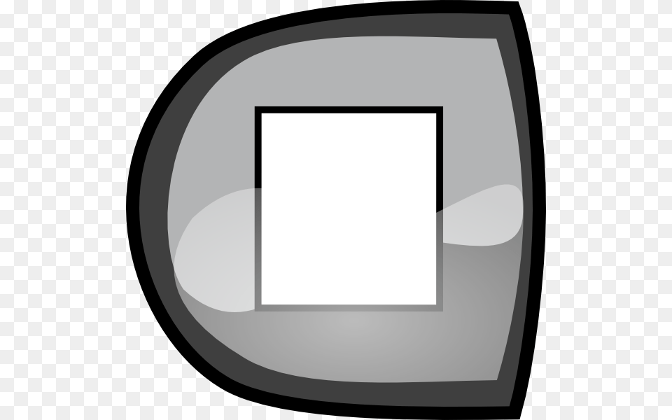 Black Stop Button Clip Art For Web, Computer Hardware, Electronics, Hardware, Monitor Free Transparent Png