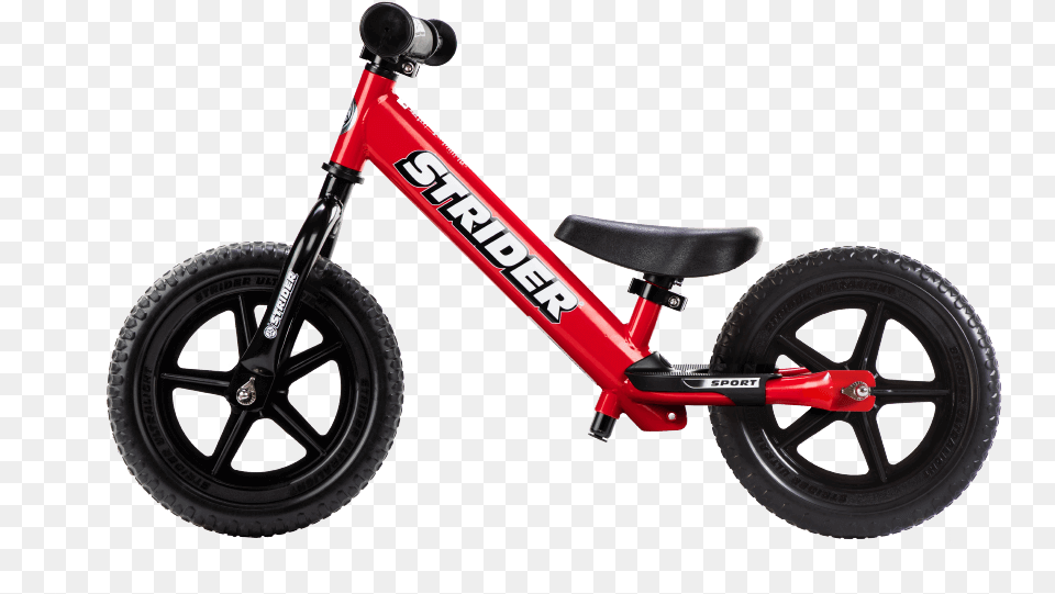 Black Strider Balance Bike, Machine, Scooter, Transportation, Vehicle Free Png Download
