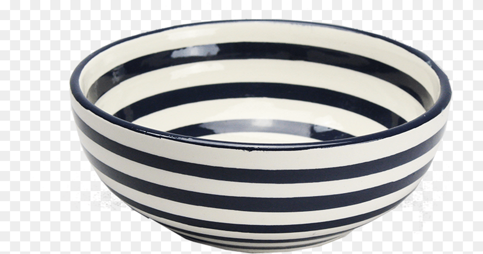 Black Stripe Cereal Bowlclass Lazyload Lazyload Bowl, Soup Bowl, Mixing Bowl Free Png Download