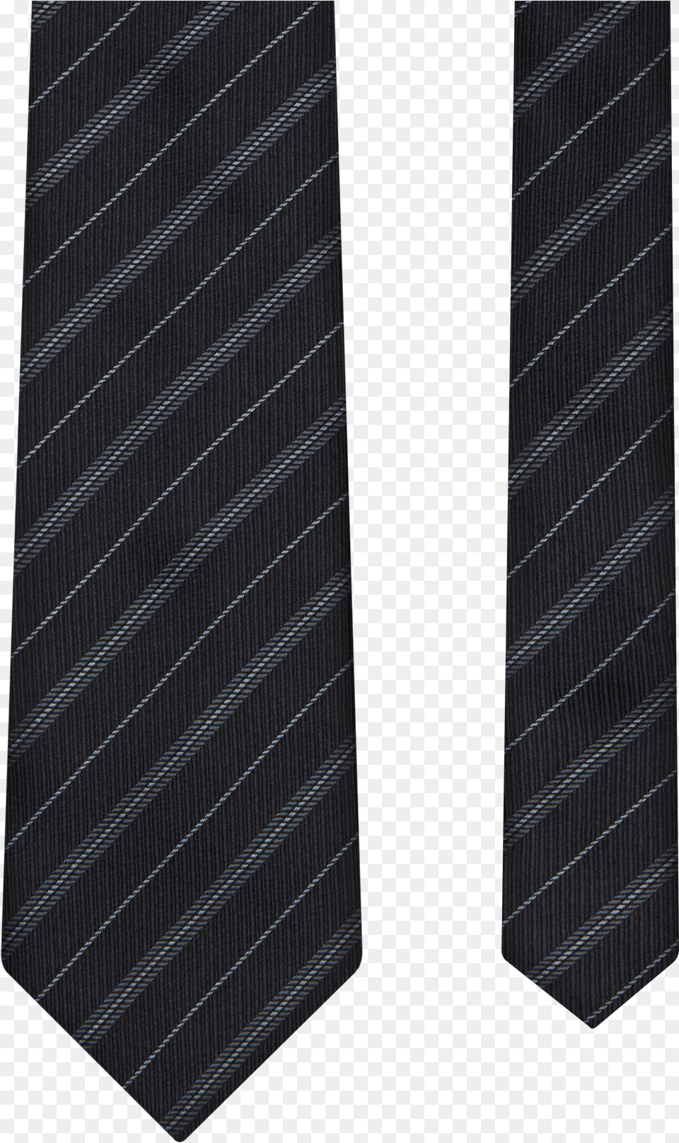 Black Stripe Tie 7cm Plaid Png Image