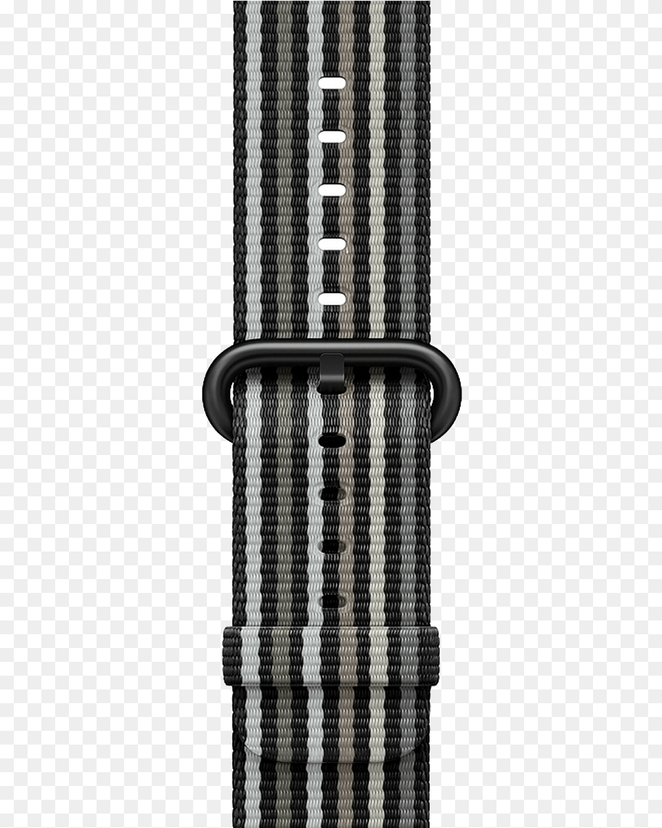 Black Stripe Woven Nylon 42mm Black Stripe Woven Nylon, Accessories Free Png Download