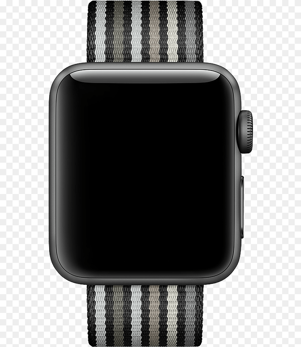 Black Stripe Woven Nylon Apple Watch Bands Black Stripe Woven Nylon, Wristwatch, Arm, Body Part, Person Free Png Download