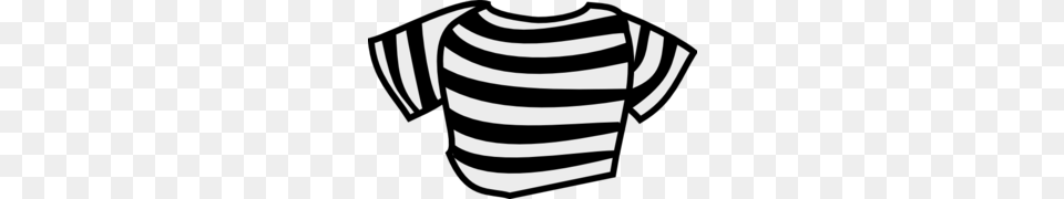 Black Striped Shirt Clip Art, Clothing, T-shirt Png